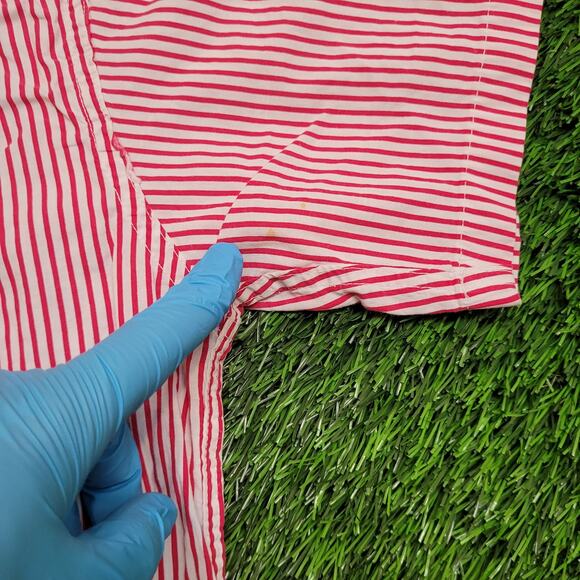 VTG 60s Candy Stripe Shirt Mens M 15.5 Ivy League Mod Button Down - Picture 5 of 11